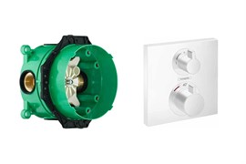 Set HG ShowerSelect смеситель для ванны (15768000+01800180) 15768000S
