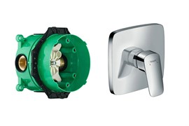 Set HG Logis смеситель для душа (71605000+01800180) 71605000S