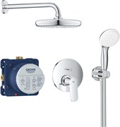 Eurosmart Cosmopolitan Душевая система с верхним душем Tempesta 210, хром 25219001