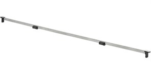 Advantix Vario (Visign SR1) Дизайн-вставка 300-1200 мм с компл. для монтажа и бок. накладками, матовая, нержавеющая сталь, модель 4965.30 686284