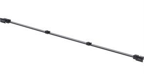 Visign SR3 дизайн-вставка для Advantix Vario 300-1200 мм с компл. для монтажа и бок. накладками, черный, нержавеющая сталь, модель 4965.32 711870