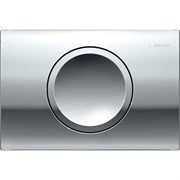Смывная клавиша Geberit Delta15, смыв/стоп: Глянцевый хром 115.109.21.1