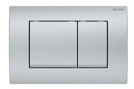 Смывная клавиша Geberit Delta30, для двойного смыва: Матовый хром 115.137.46.1