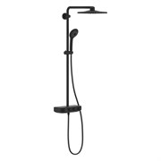 Euphoria SmartControl System 310 Duo Душевая система с термостатом для настенного монтажа, фантомный чёрный 22120KF0