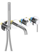 ЕВРОПА смеситель для ванны встроенный (внешняя и скрытая часть) AQ1344CR