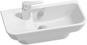Рукомойник Struktura 50x 25,5 с отв.для смесителя,сл.пер.,белый EGJ112-00