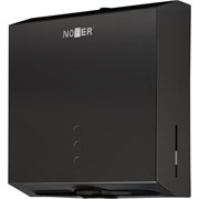 Диспенсер для бумажных полотенец Nofer из  стали черный 04006.N