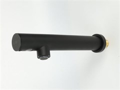 Автоматический настенный кран для раковины 07263.N черный, шт 07263.N