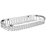 Мыльница в сеточку овальная 40х355х120 mm 09065.B
