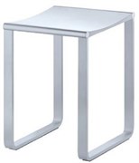 PLAN Табурет, подходит также для душевой зоны, нагрузка: 100 kg, хром/светло-серый (RAL 7035) 14982010038