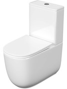Унитаз напольный, безободковый, система смыва торнадо, Aquatek Optima Plus 620x355x790 AQ4452-00