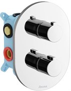 Cмеситель термостатический скрытого монтажа для R-box multi, 3 вывода CR 067.00 X070075