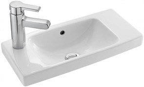 ODEON UP  раковина 50x22 см, отверстие под смеситель слева E4701L-00
