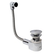 Внешний перелив к сифону KG-A100. Производительность: 5 л/м. Материал: нержавеющая сталь, латунь. Покрытие латуни: хром. Для раковин из стекла, искуственного камня и пр. KG034C