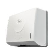 Диспенсер бумажных полотенец  puff-5110, белый, ABS-пластик, 29х22х11 см 1402.102