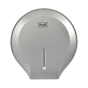 Диспенсер туалетной бумаги Рuff-7130S, хром, с замком, ABS-пластик 1402.006