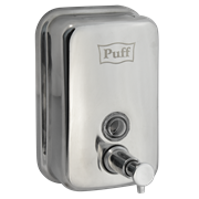 Дозатор для жидкого мыла из нерж. стали puff-8605, хром, 500 мл, глянцевый 1402.098
