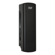 Дозатор для мыла Puff-8110Bl, 350 мл, черный,  ABS-пластик 1402.017