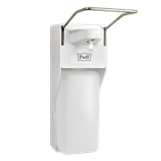 Локтевой дозатор для жидкого мыла и дез. растворов, 1000 мл, Puff-8197, пластиковый 1402.180