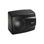 Сушилка для рук, скоростная, антивандальная, корпус из нержавеющей стали, 1500W, цвет ЧЕРНЫЙ матовый 6911