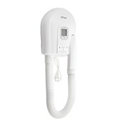 Фен для волос с гибким шлангом, в ванную комнату с регулировкой температуры потока воздуха, с РОЗЕТКОЙ 6822