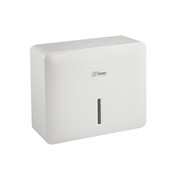 Диспенсер для бумажного полотенца Z сложения, с ключом, из АБС пластика, цвет БЕЛЫЙ. 9161