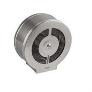 Диспенсер для туалетной бумаги в рулонах, с ключом, из нержавеющей стали, цвет САТИН. 9921