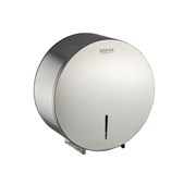 Диспенсер для туалетной бумаги в рулонах, из нержавеющей стали, цвет САТИН. 9922