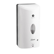 Дозатор СЕНСОРНЫЙ, для ПЕНЫ, пластик АБС, БЕЛЫЙ с чёрным, 1200 мл 681