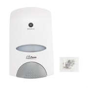 Дозатор для ПЕНЫ, пластик АБС, БЕЛЫЙ, 1000 мл 691