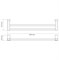 Leine K-5040WHITE Держатель полотенец двойной K-5040W