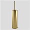 K-1027BRUSHED GOLD  Щетка для унитаза напольная K-1027BG