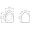 (старый арт.800-003-001) Сиденье для унитаза Universal белое VitrA 115-003-001 - фото 46210 (старый арт.800-003-001) Сиденье для унитаза Universal белое VitrA 115-003-001 - фото 46210
