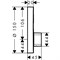 HG ShowerSelect S смеситель для душа (внешняя часть) 15747000 - фото 47148 HG ShowerSelect S смеситель для душа (внешняя часть) 15747000 - фото 47148