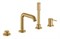 Essence New Смеситель для ванны с душевым гарнитуром и изливом, холодный рассвет матовый 19578GN1 - фото 47320