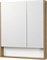 Зеркальный шкаф Сканди 70 Белый/Дуб Рустикальный 1A252202SDZ90 - фото 47797 Зеркальный шкаф Сканди 70 Белый/Дуб Рустикальный 1A252202SDZ90 - фото 47797
