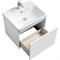 Набор: 1A263101AX2B0 Тумба-умывальник Асти 55 Белый матовый/Белый глянец/ 1WH501620 Умывальник Адриана 55 1A2631K0AX2B0