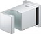 Euphoria Cube Подключение для душевого шланга с держателем, хром 26370000 - фото 48826 Euphoria Cube Подключение для душевого шланга с держателем, хром 26370000 - фото 48826