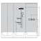 Set HG Rainfinity Showerpipe 360 1jet душевая система (26842700+26840180), матовый белый 26842700S - фото 49179 Set HG Rainfinity Showerpipe 360 1jet душевая система (26842700+26840180), матовый белый 26842700S - фото 49179