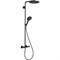 HG Raindance Select Showerpipe S 240 1jet PowderRain душевая система матовый черный 27633670 - фото 49479