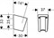 HG держатель душа матовый белый 28331700