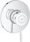 BauClassic Смеситель для душа (со встраиваемым механизмом), хром 29048000 - фото 49792