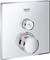 Grohtherm SmartControl Внешняя часть термостатического смесителя на 1 выход, хром 29123000 - фото 49809
