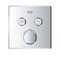 Grohtherm SmartControl Внешняя часть термостатического смесителя на 2 выхода, хром 29124000 - фото 49818 Grohtherm SmartControl Внешняя часть термостатического смесителя на 2 выхода, хром 29124000 - фото 49818