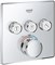 Grohtherm SmartControl Внешняя часть термостатического смесителя на 3 выхода, хром 29126000 - фото 49823