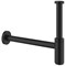 Сифон для раковины 1 1/4", латунь, фантомный чёрный 29509KF0 - фото 49855