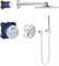 Grohtherm SmartControl Душевая система с душевым гарнитуром и верхним душем Rainshower SmartActive 310, хром 34705000 - фото 50580