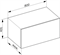 EDITION 90 Боковая тумба 800х484х400 mm, структурный лак белый 39026380000