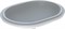 Geberit VariForm Раковина с установкой под столешницу эллиптичекой формы, T1=55х40 см, без отв. под смеситель, без отв. перелива 500.758.01.2 - фото 51434