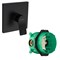 Set HG Vivenis смеситель для душа матовый черный (75615670+01800180) 75615670S - фото 52472